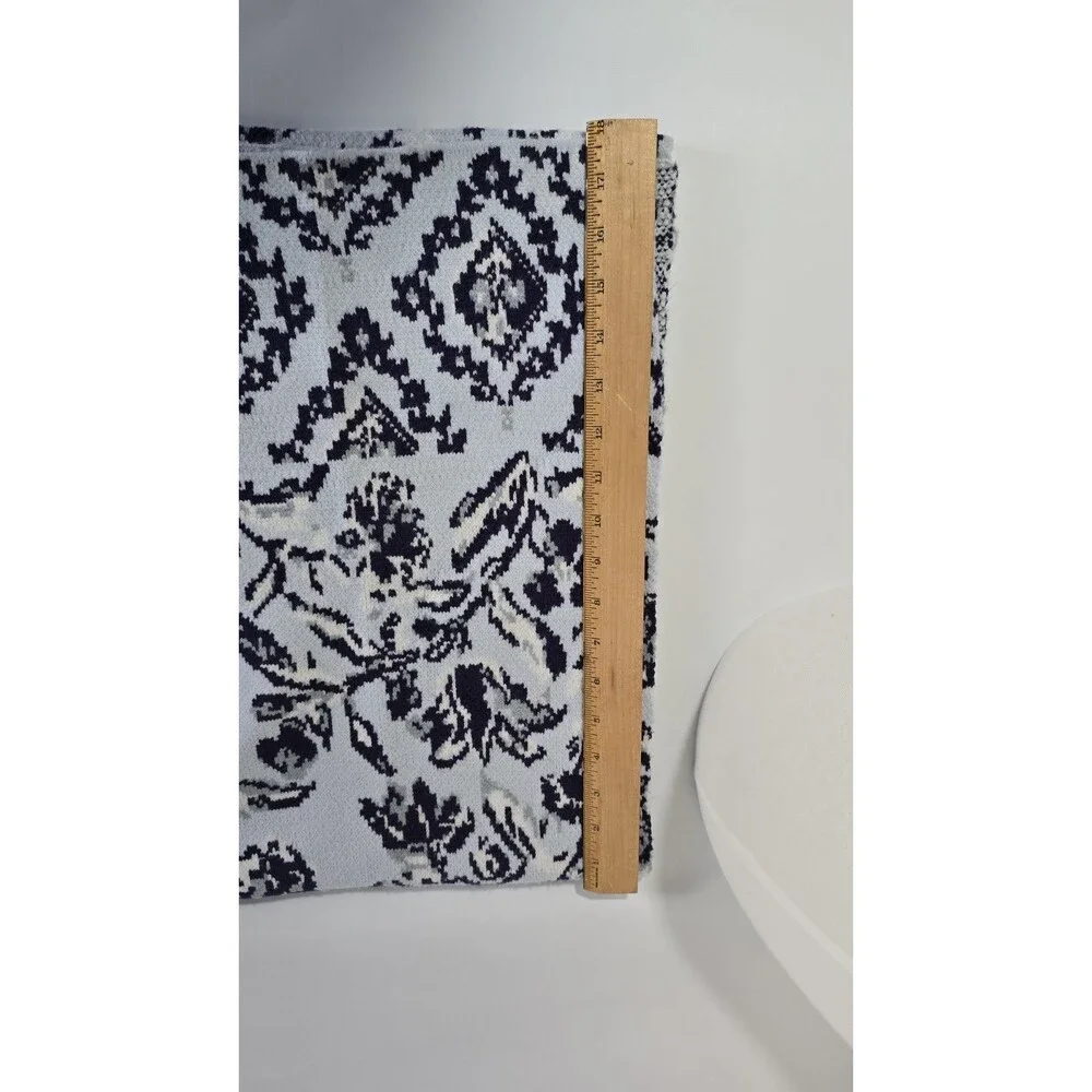 Vera Bradley Knit Scarf -  Light Blue Perennials Misty Surf 72